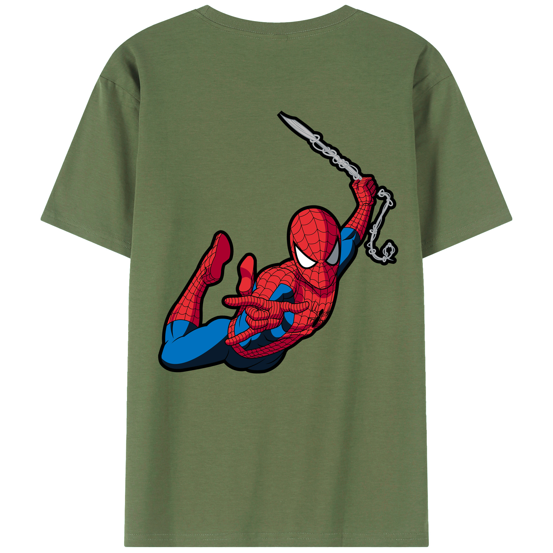 （画像用） アベンジャーズ The Avengers 綿100％ メンズ半袖Tシャツ（バックプリント） 通気性